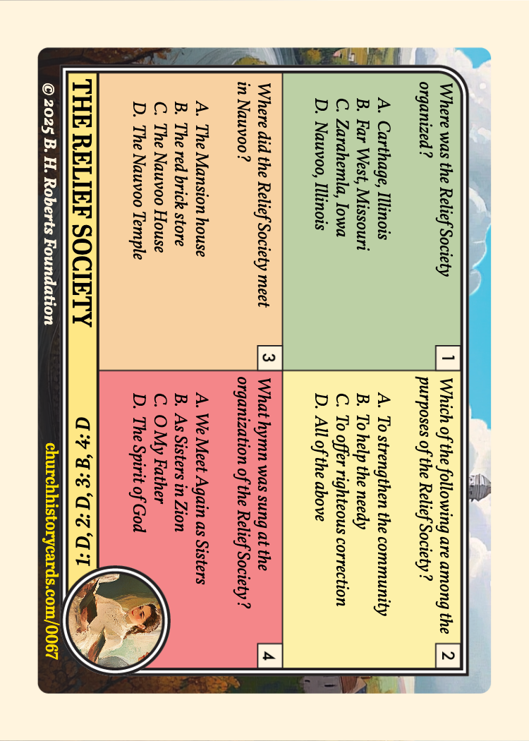 Back of card
