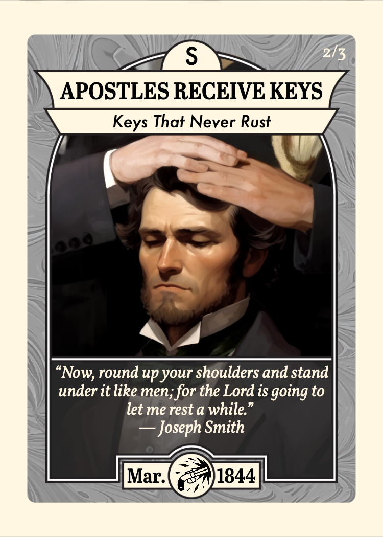Front of card