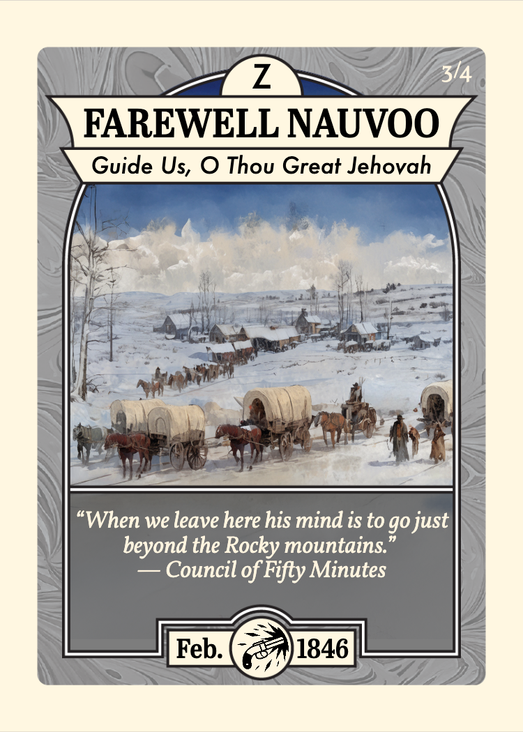 Front of card