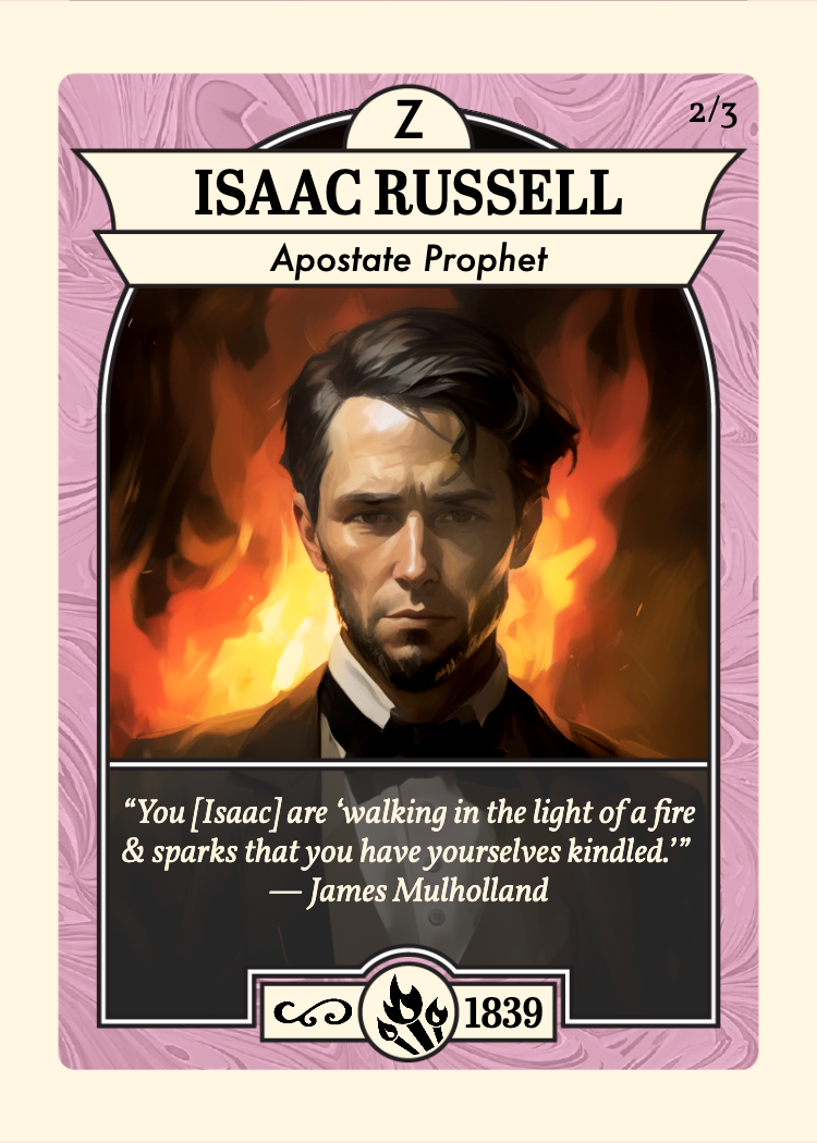 Front of card