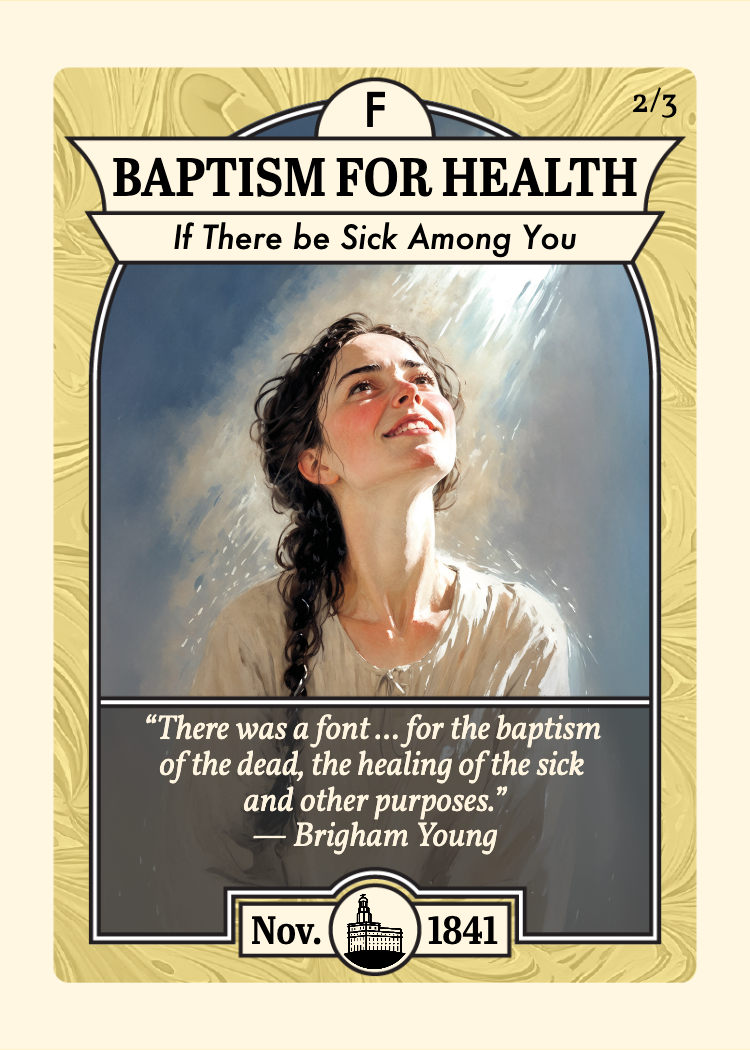 Front of card