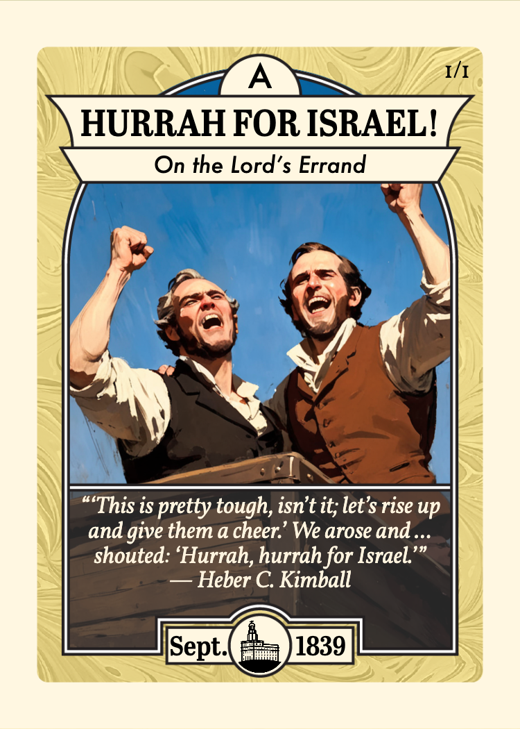 Front of card