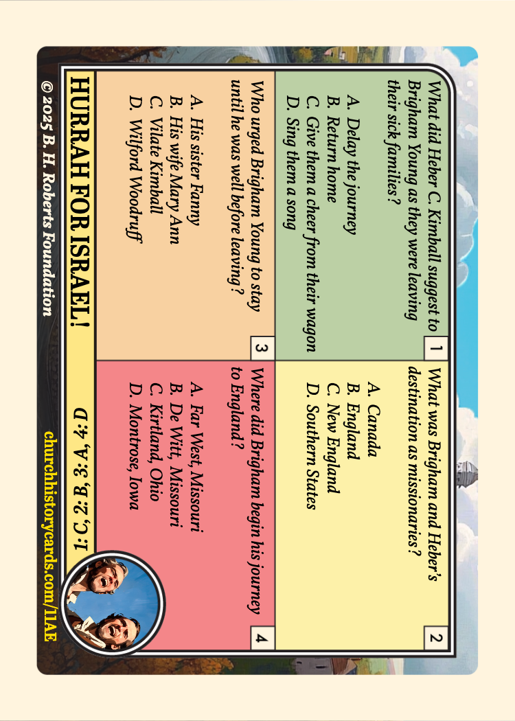 Back of card