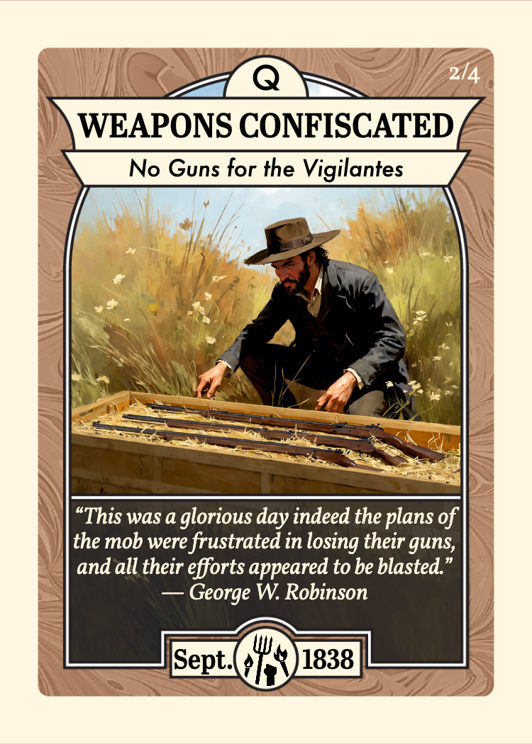 Front of card