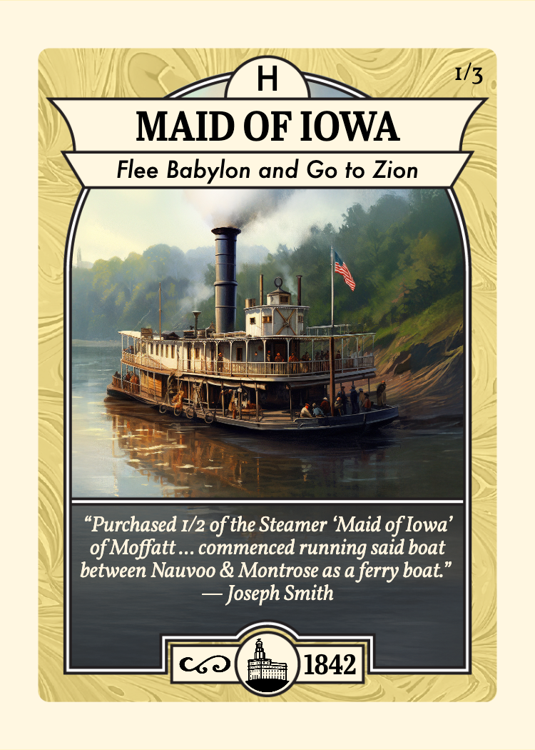 Front of card