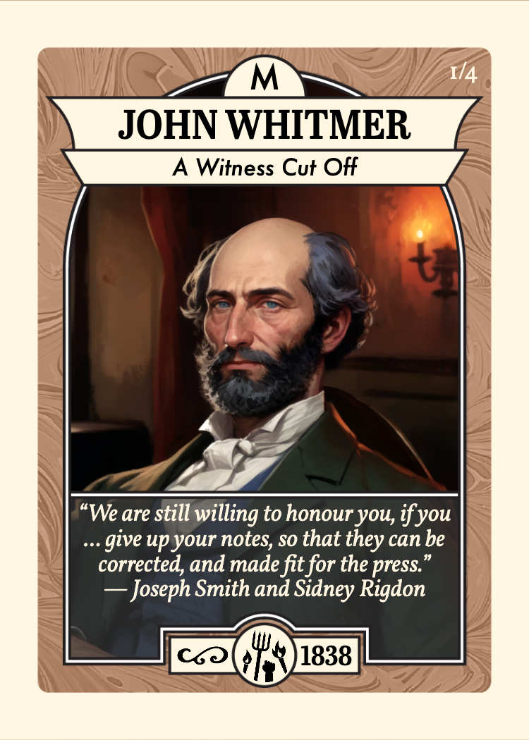 Front of card