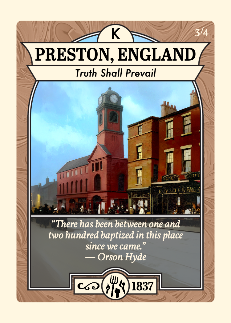 Front of card