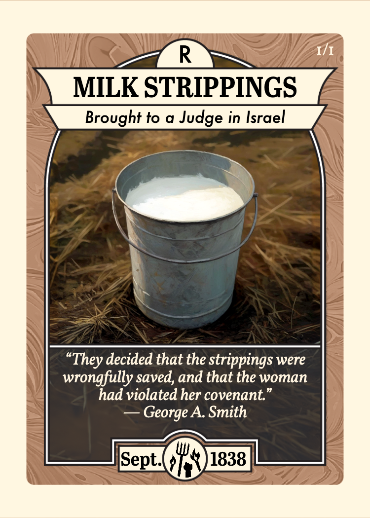 Front of card