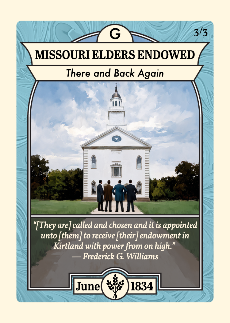 Front of card