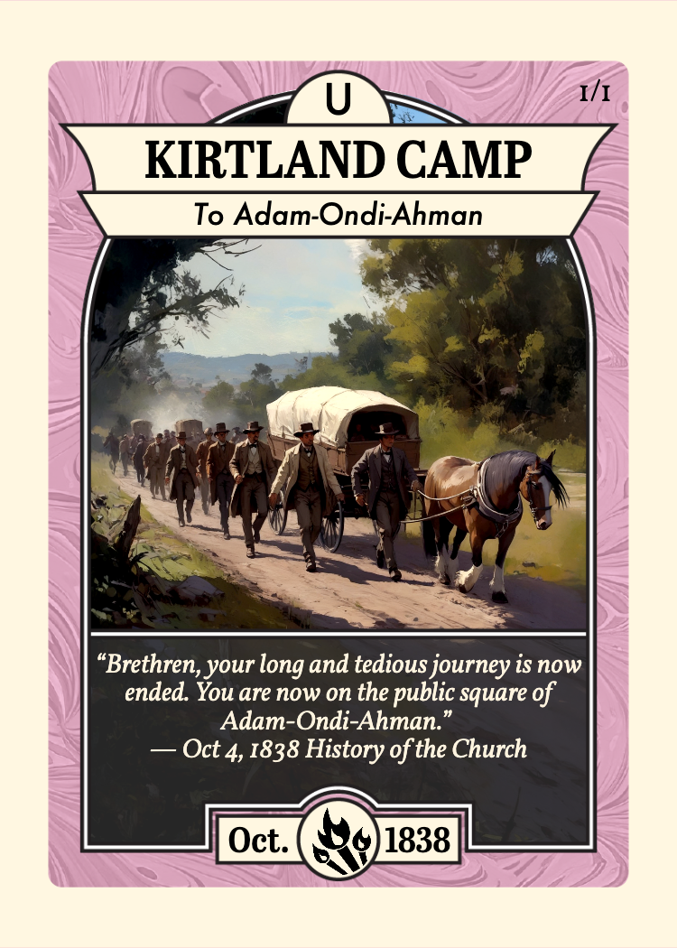 Front of card