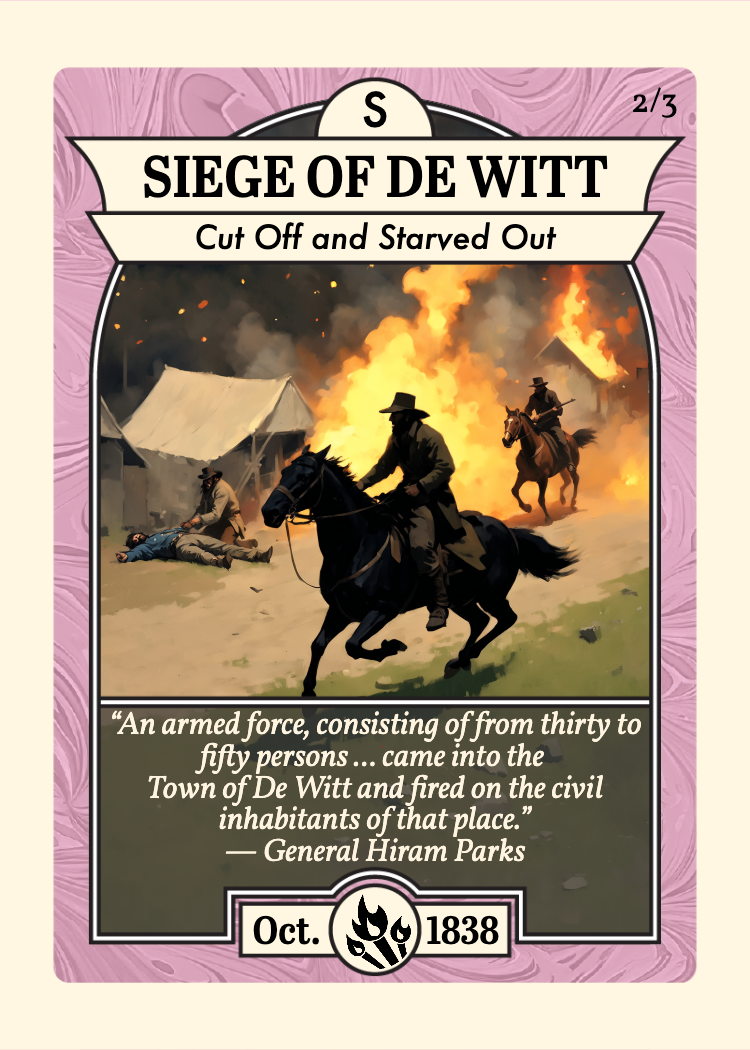 Front of card