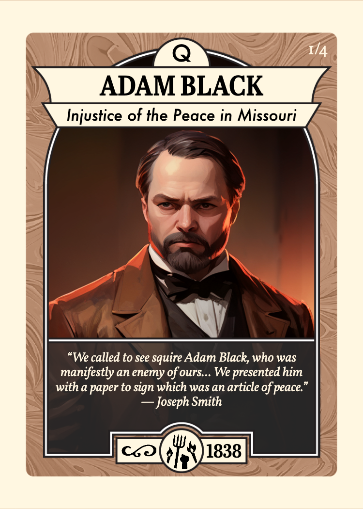 Front of card