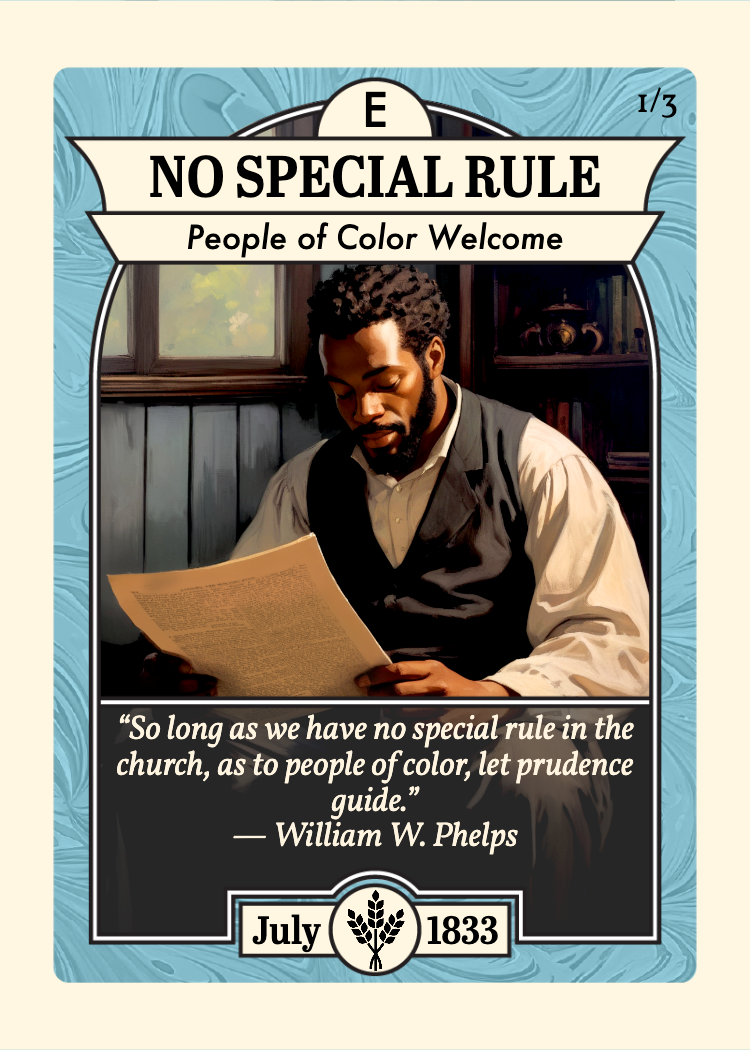 Front of card