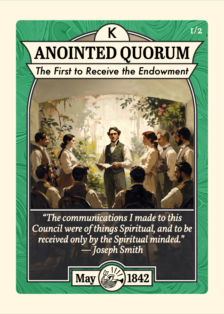 Front of card