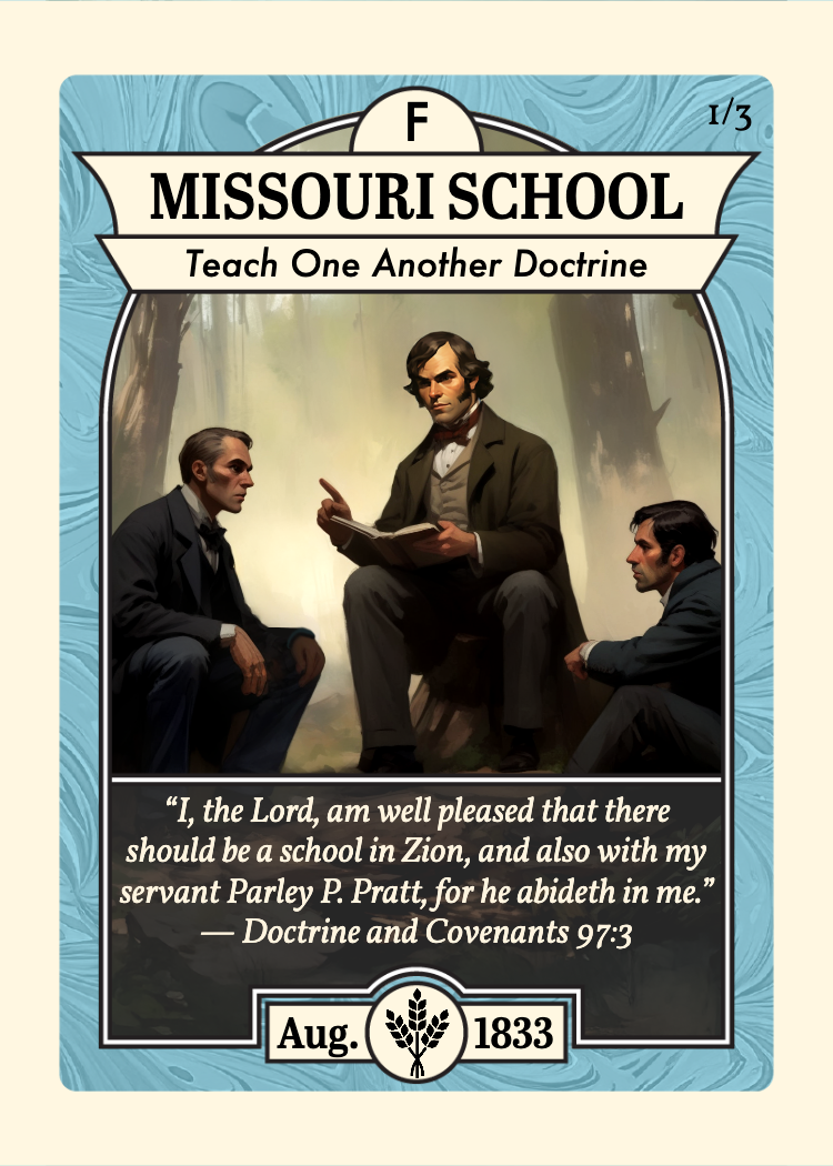 Front of card