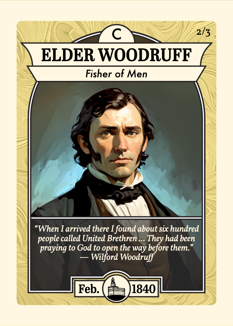 Front of card