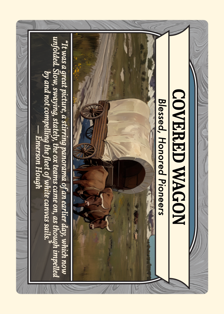 Front of card