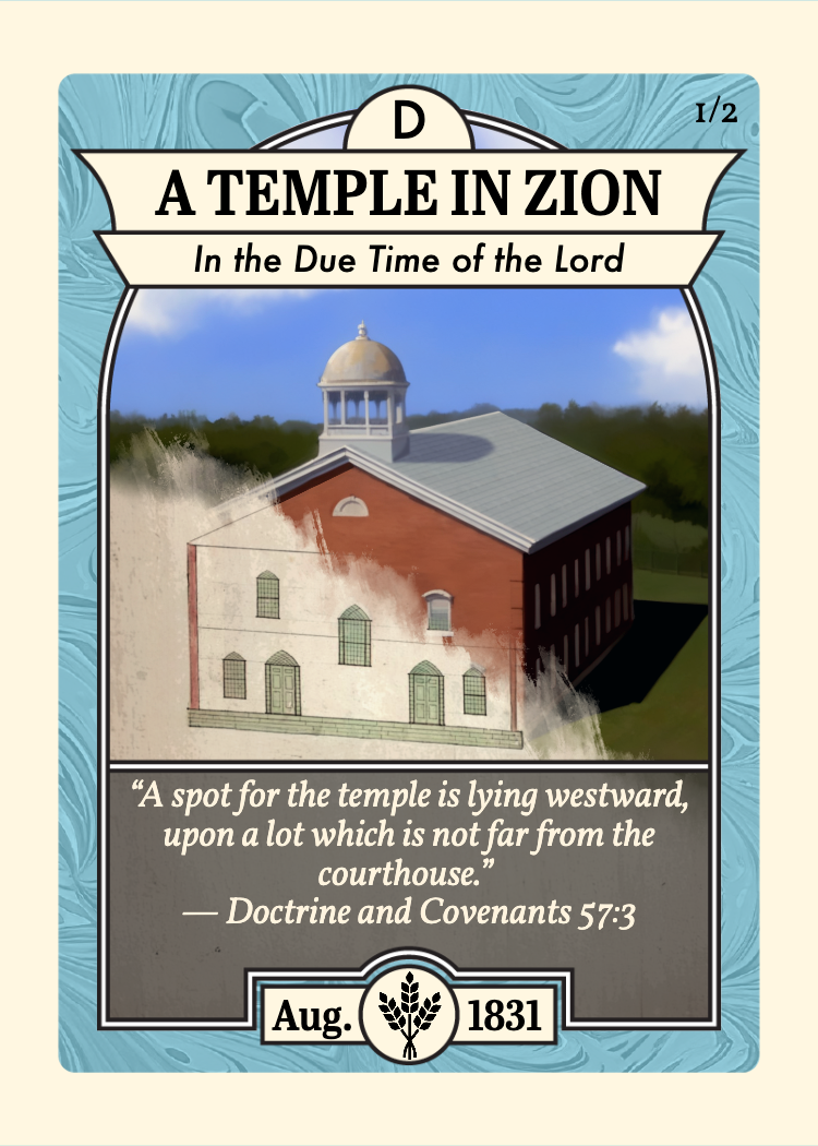 Front of card