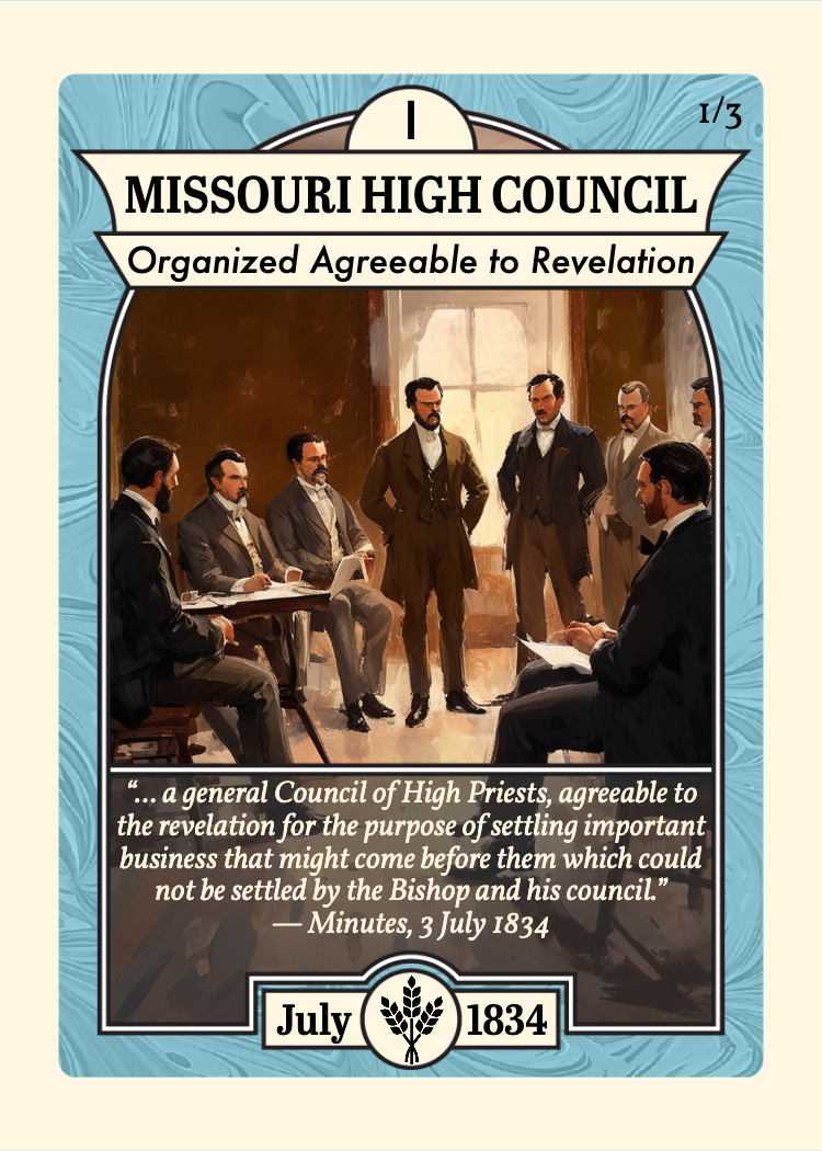 Front of card