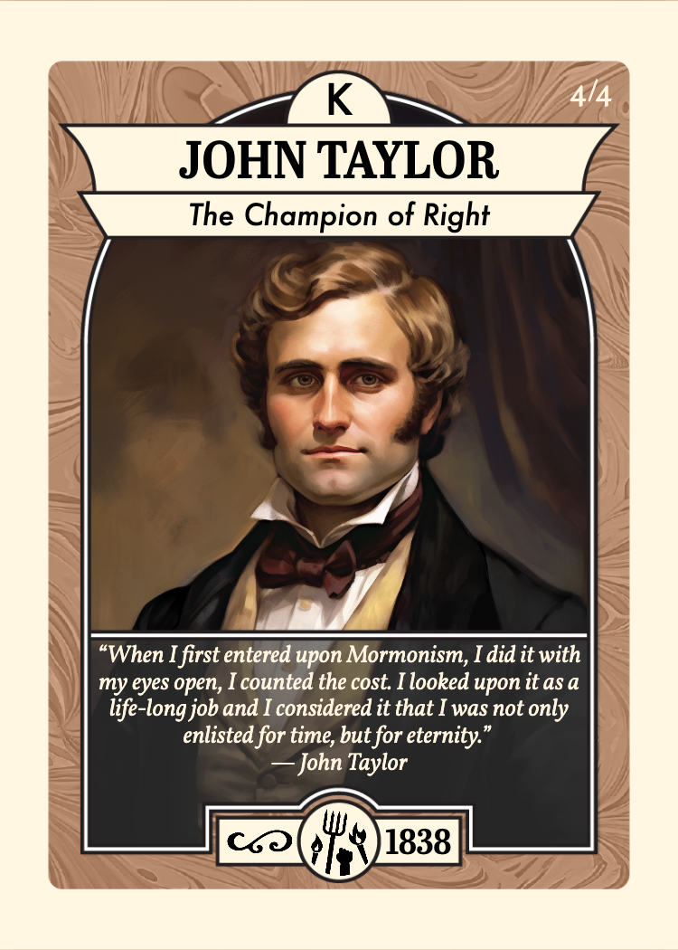 Front of card