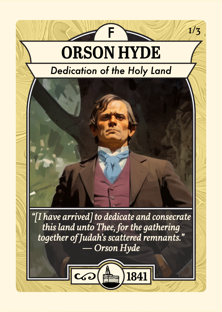 Front of card