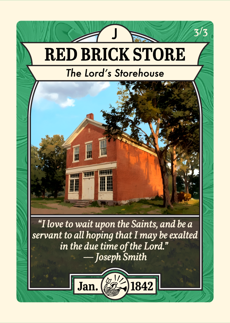 Front of card