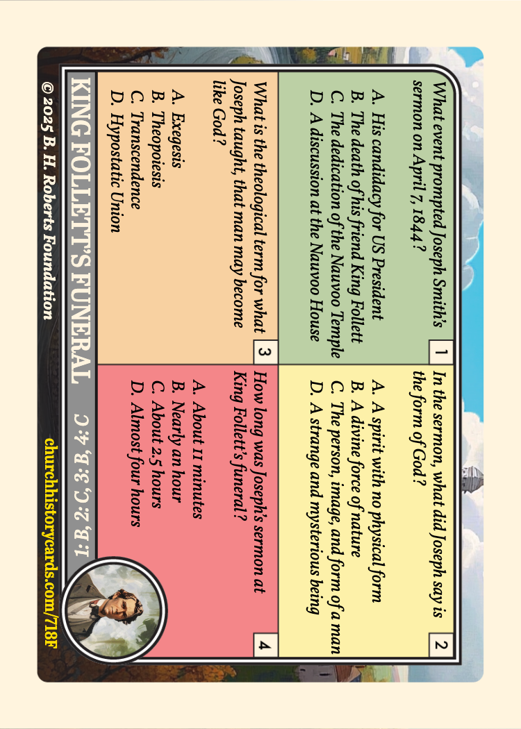Back of card