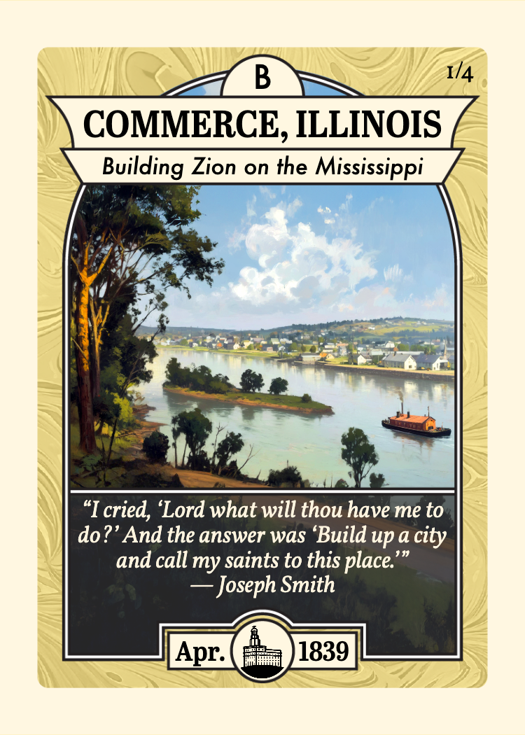 Front of card