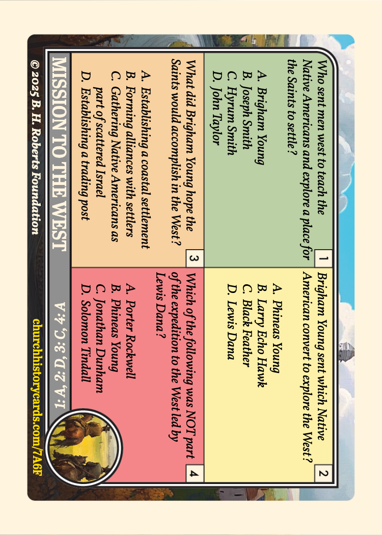 Back of card
