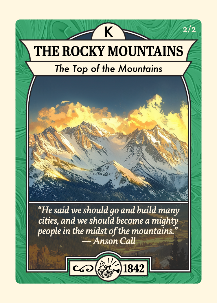 Front of card