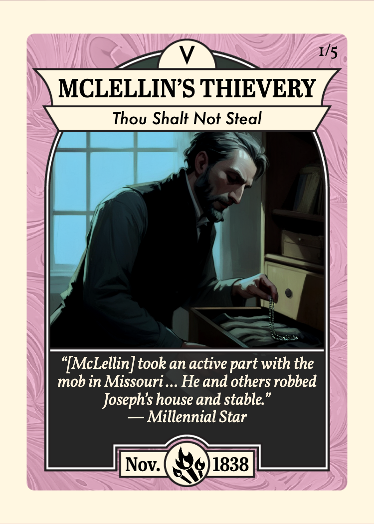 Front of card