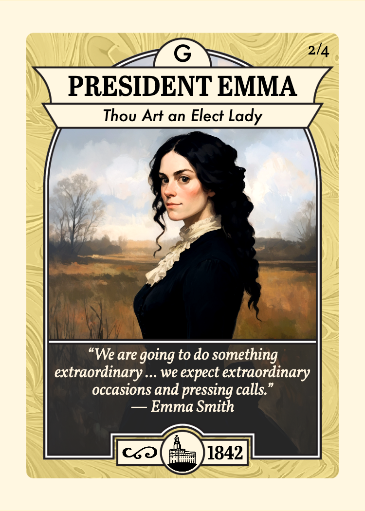 Front of card
