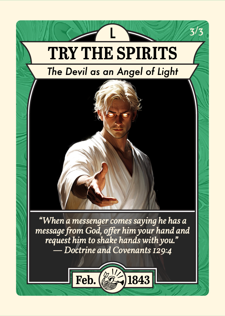 Front of card