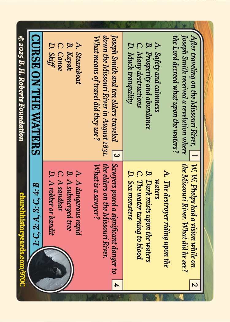 Back of card