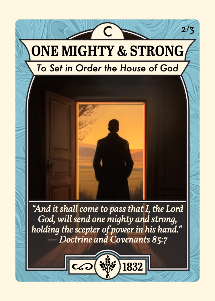 Front of card