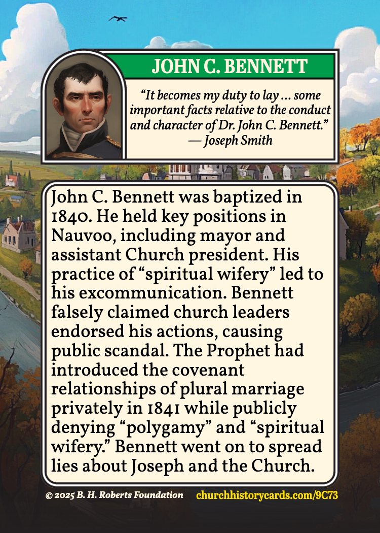 Back of card