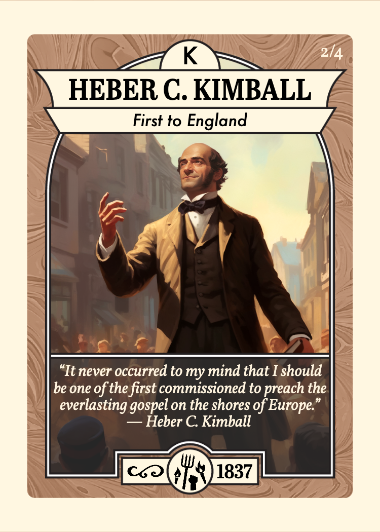 Front of card