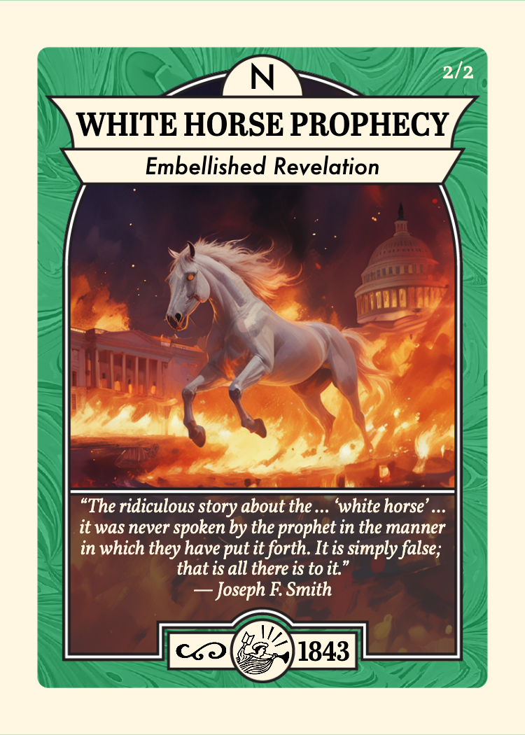 Front of card