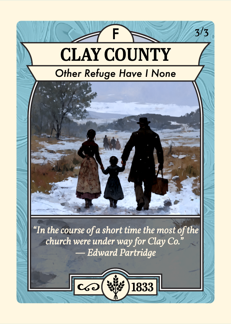Front of card