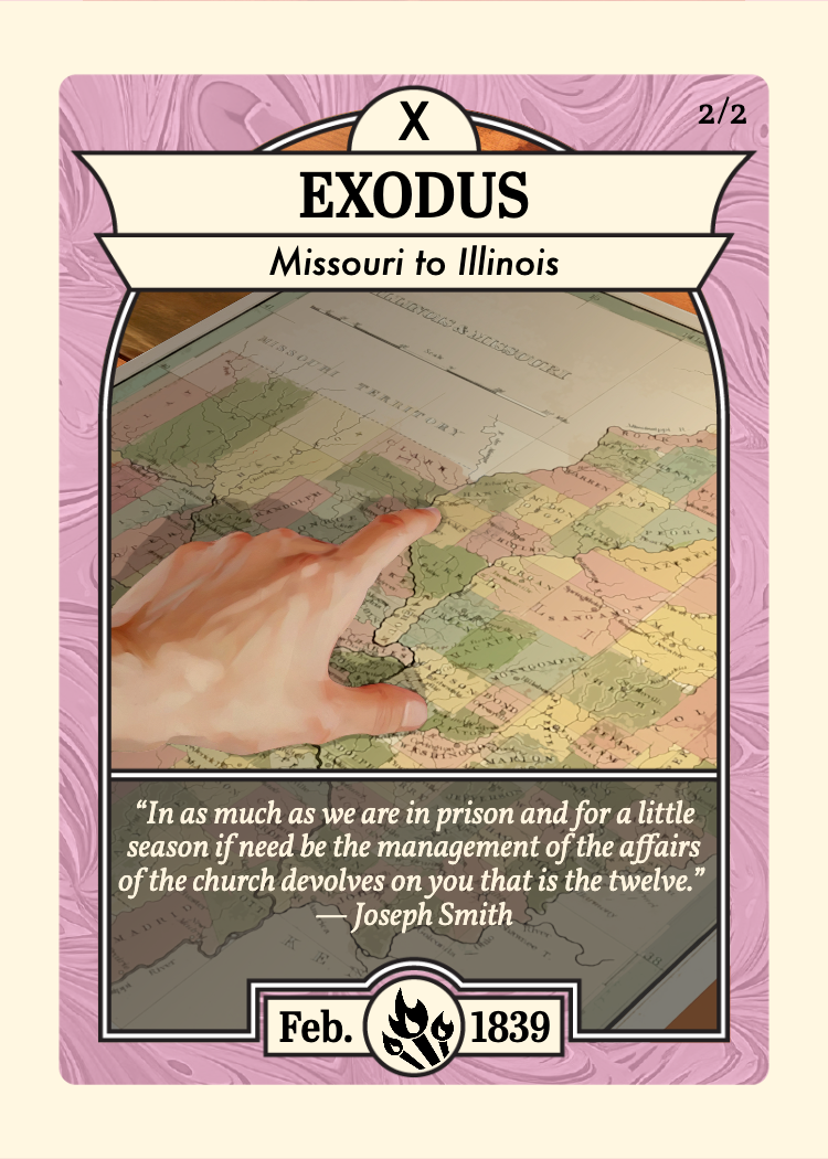 Front of card