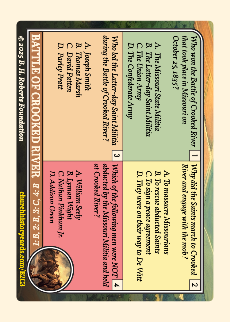 Back of card