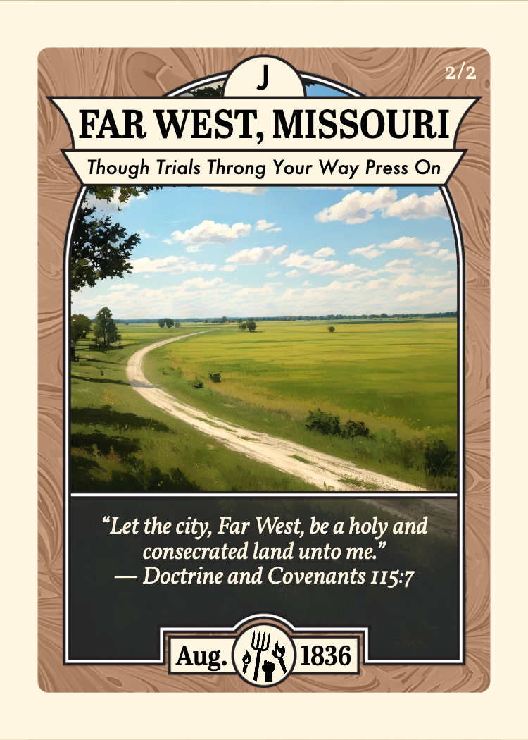Front of card