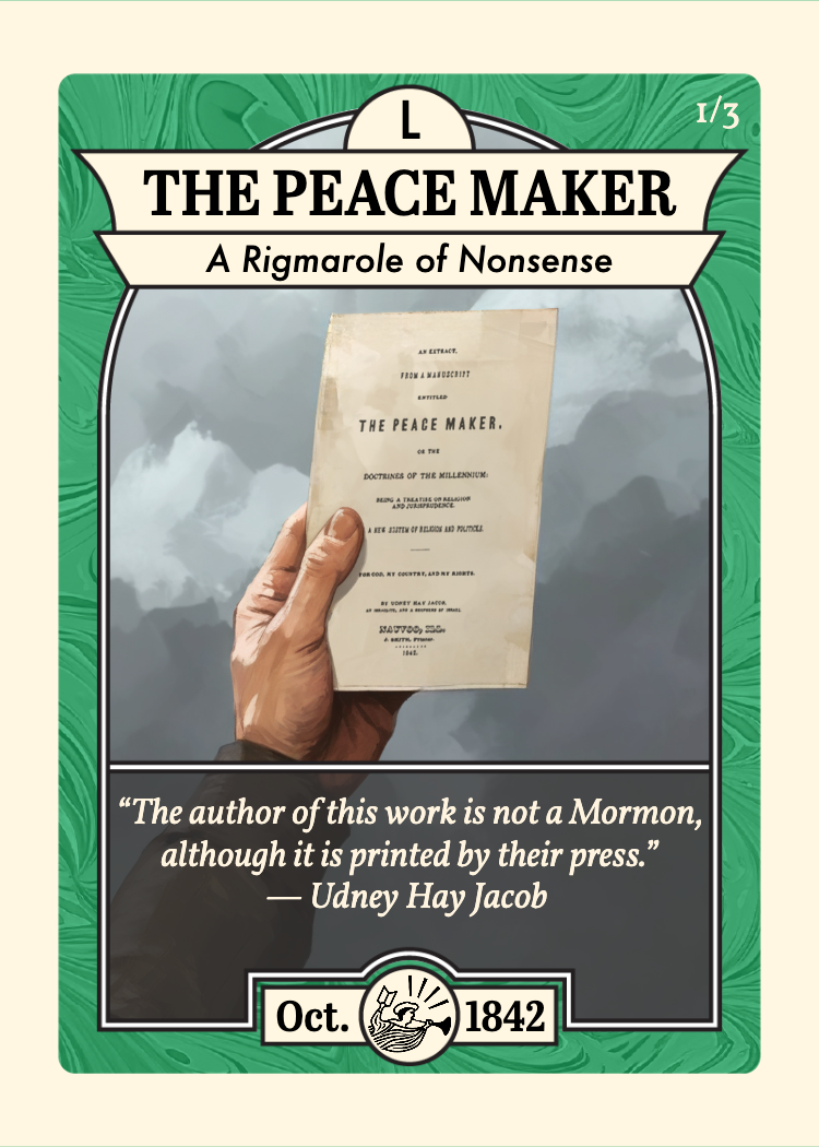 Front of card
