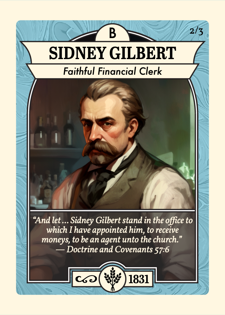 Front of card
