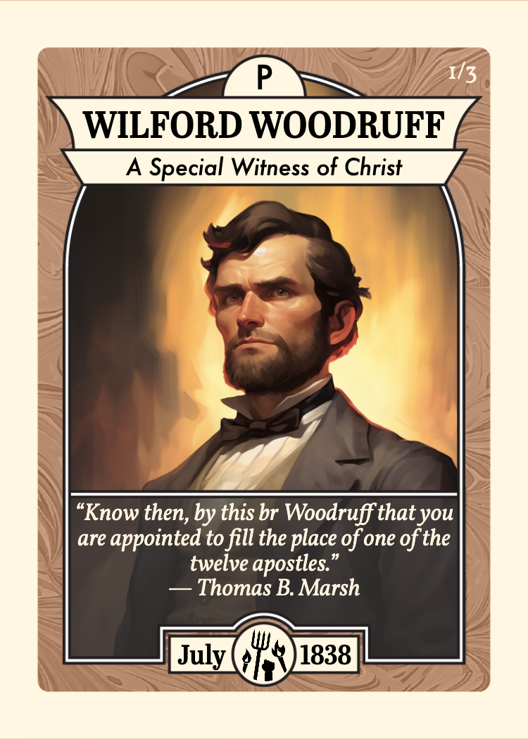 Front of card