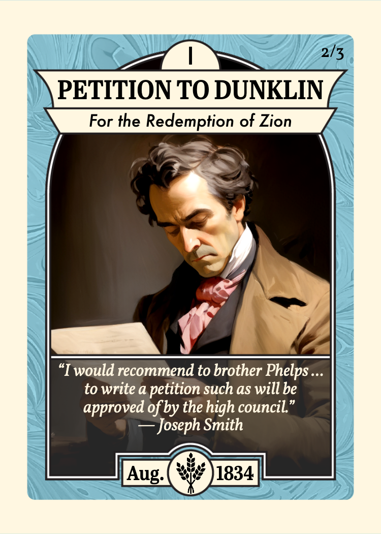 Front of card