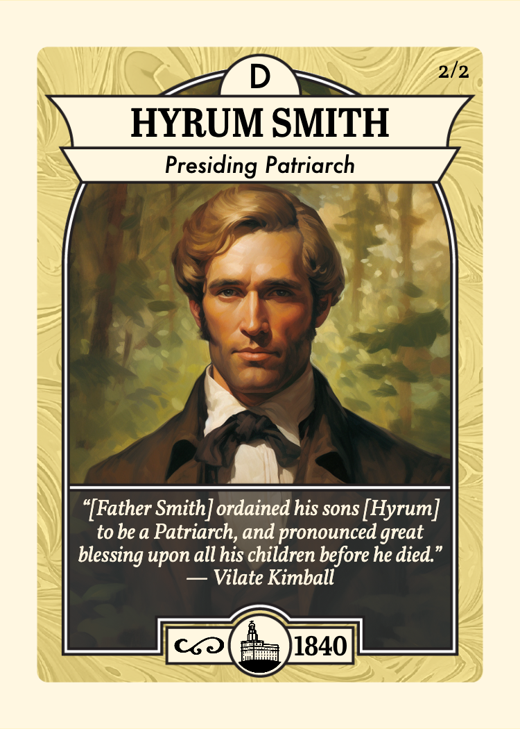Front of card