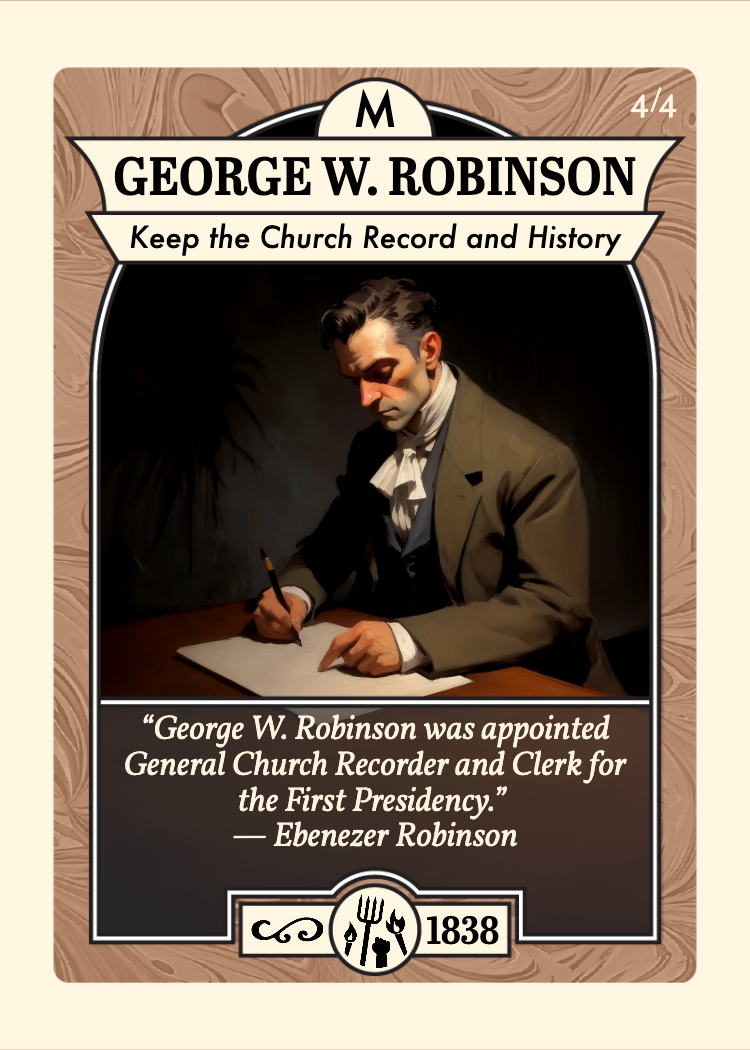 Front of card