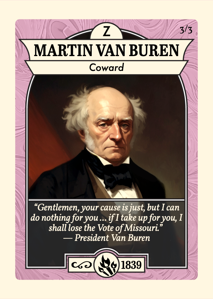 Front of card