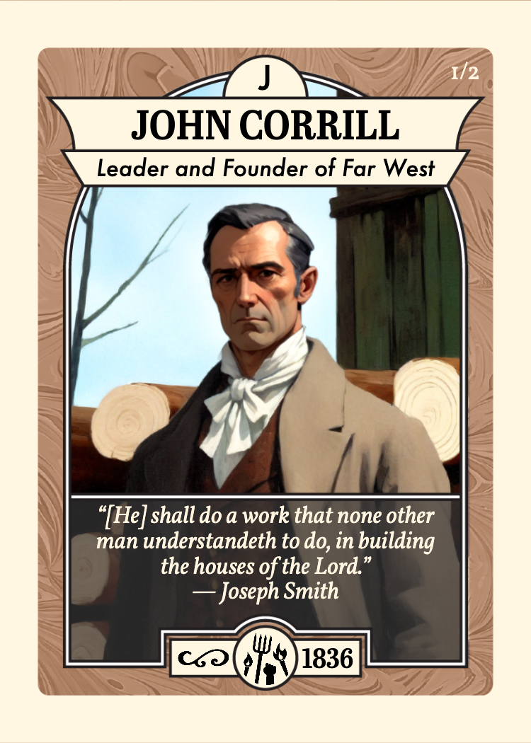 Front of card